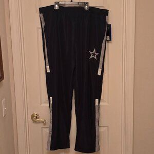 NWT Men's Dallas Cowboys Jogger Comfort Fit Elastic Waistband Size 3X